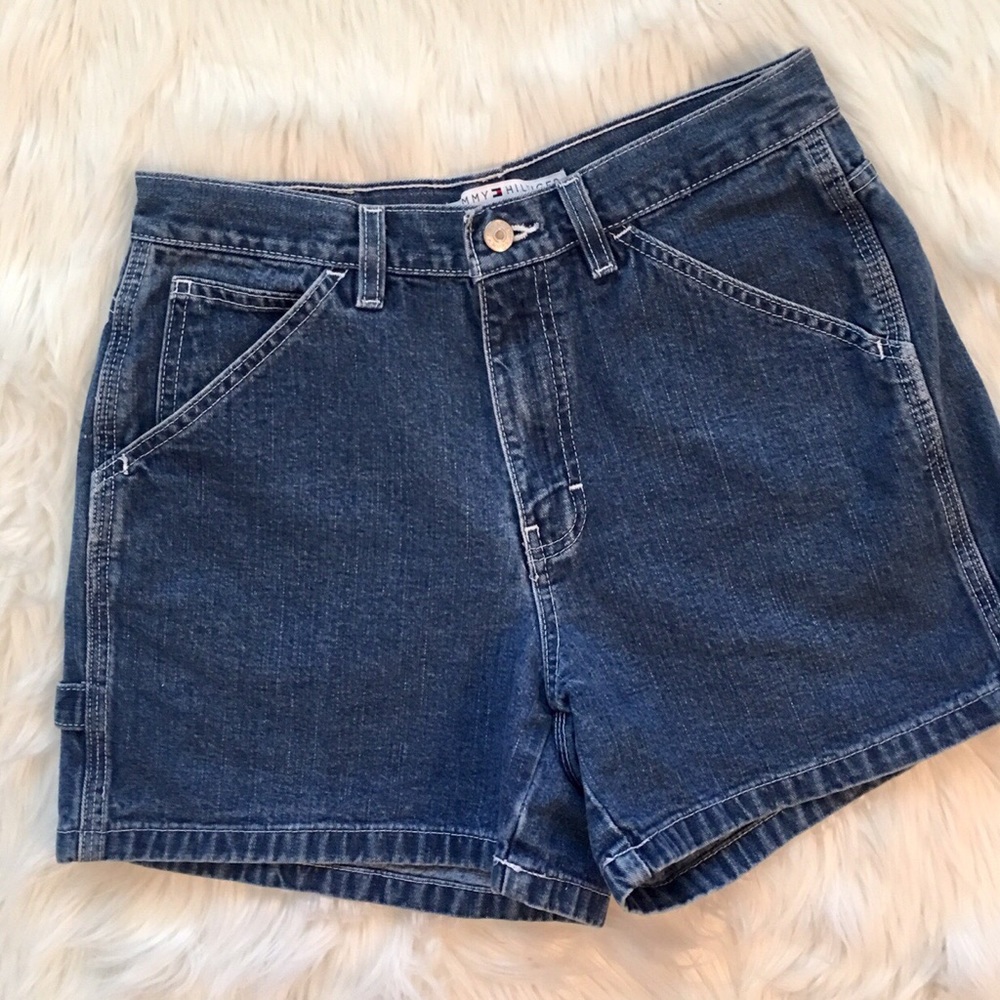 SOLD Tommy Hilfiger Cargo Style Denim Shorts - Picture 4 of 4